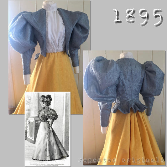 1895 Visiting Dress Toile (O50923 73)