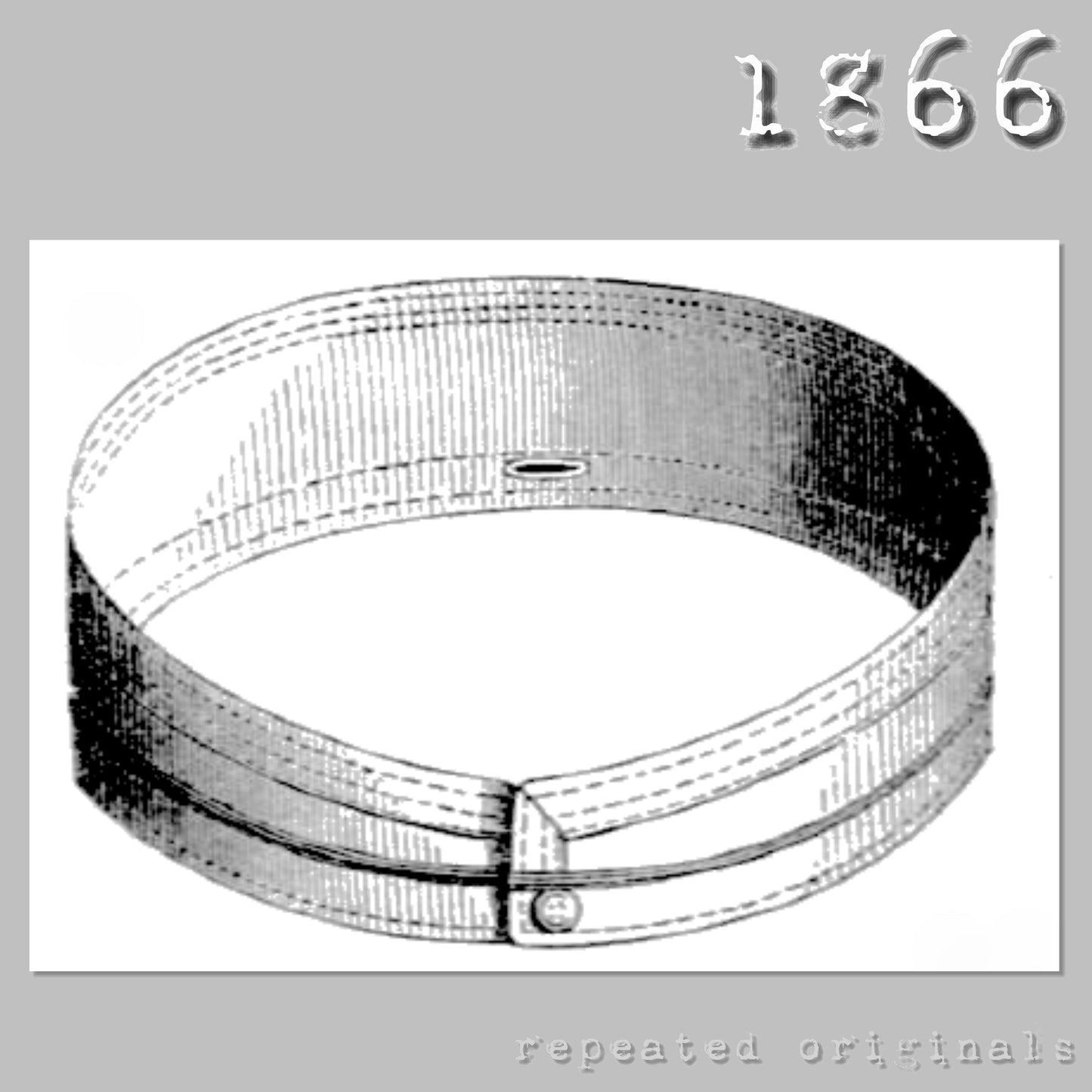 1866 Three Collars for Men Sewing Pattern - INSTANT DOWNLOAD PDF