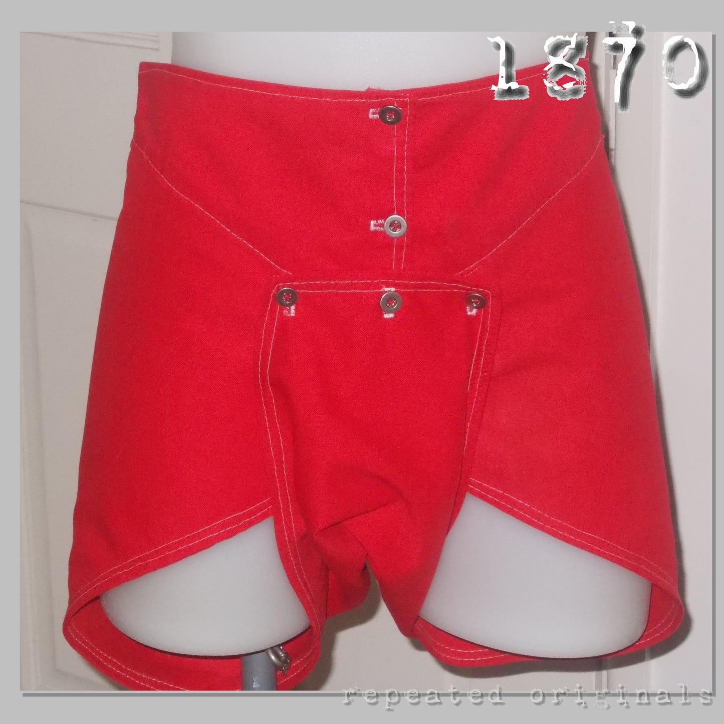 1870 Man's Bathing Suit Sewing Pattern - INSTANT DOWNLOAD PDF