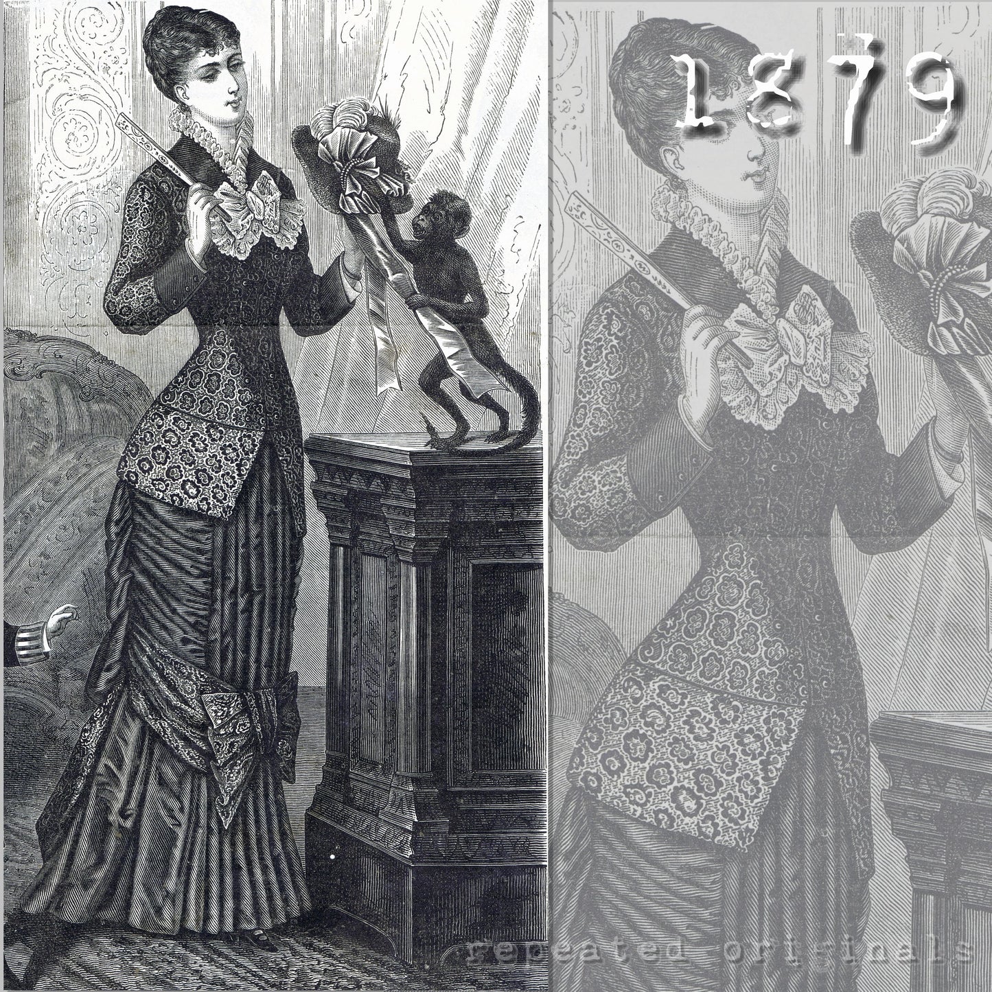 1879 Natural Form Era Jacket Sewing Pattern - INSTANT DOWNLOAD PDF