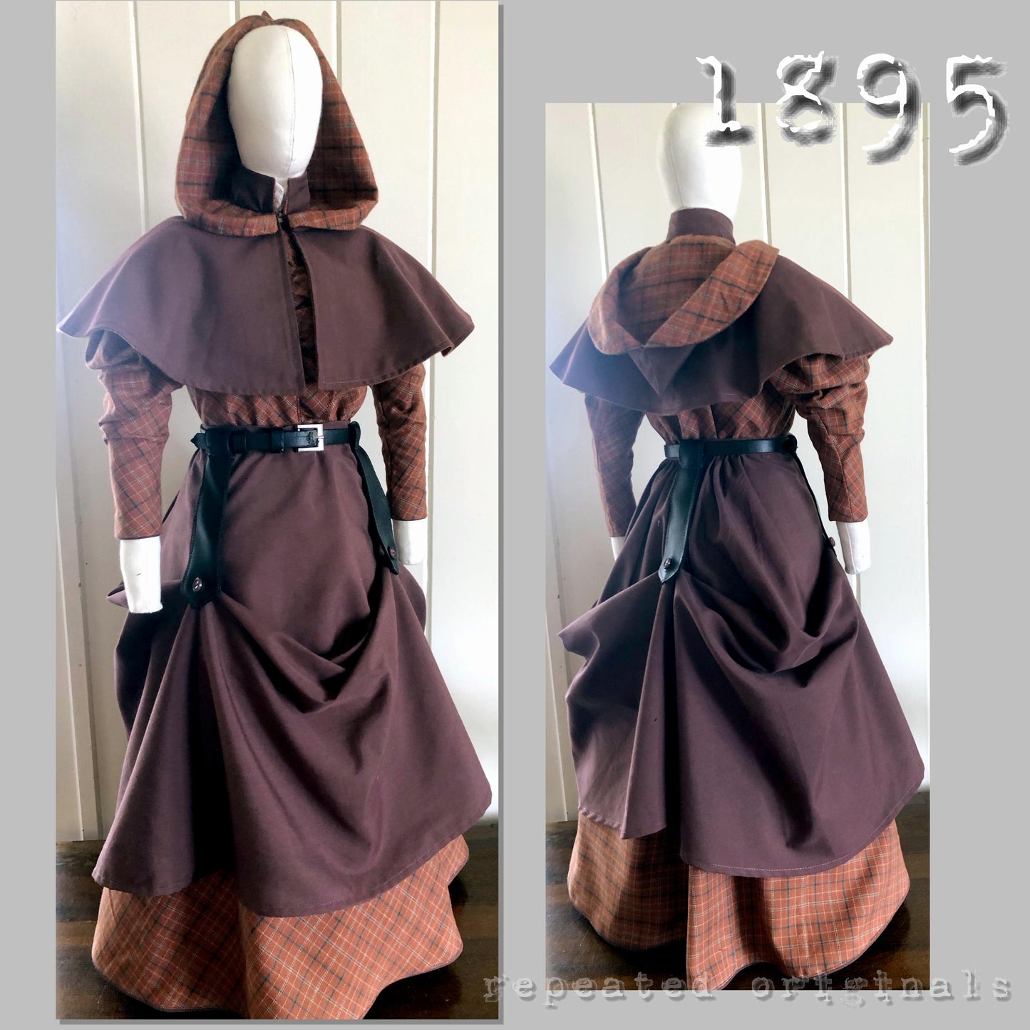 1895 Hiking/Walking Outfit Sewing Pattern - INSTANT DOWNLOAD PDF