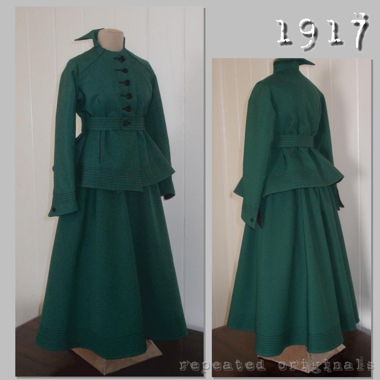 1917 Street Suit Sewing Pattern - INSTANT DOWNLOAD PDF