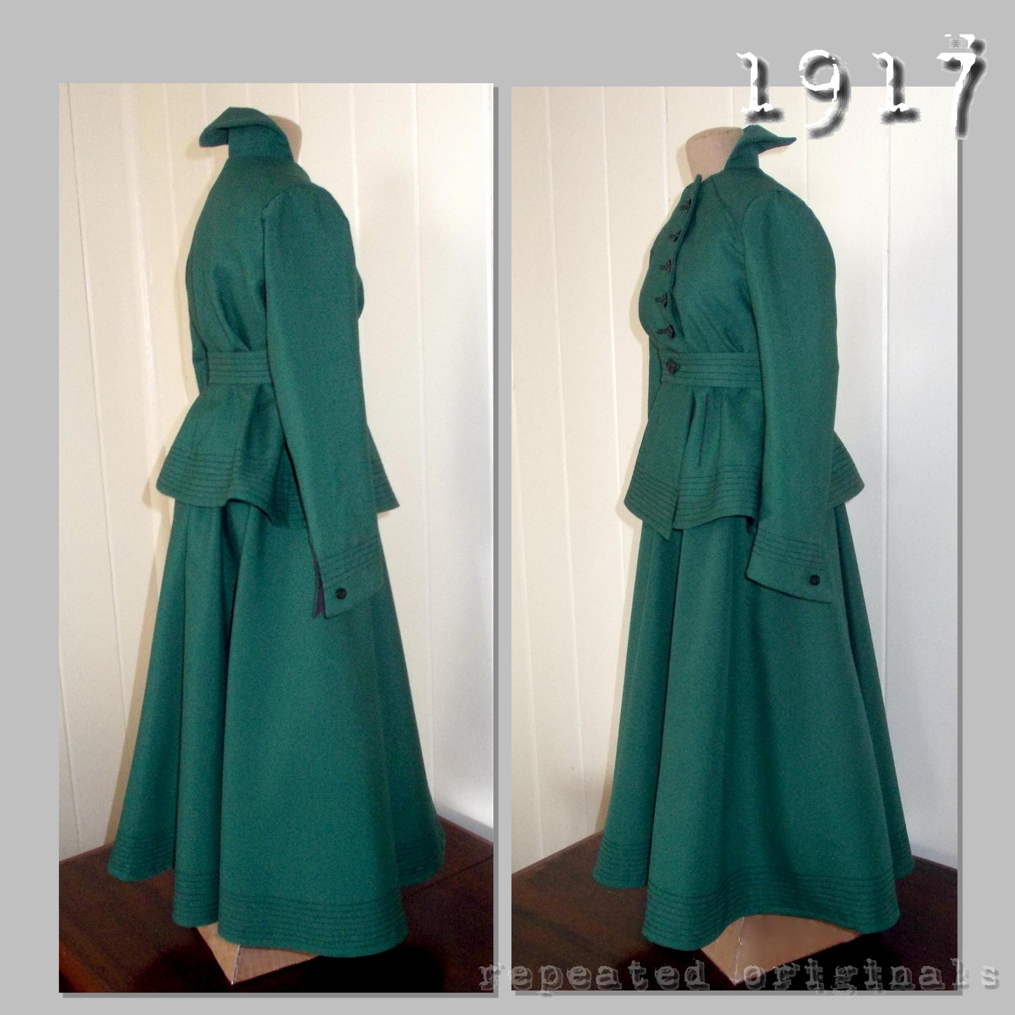 1917 Street Suit Sewing Pattern - INSTANT DOWNLOAD PDF