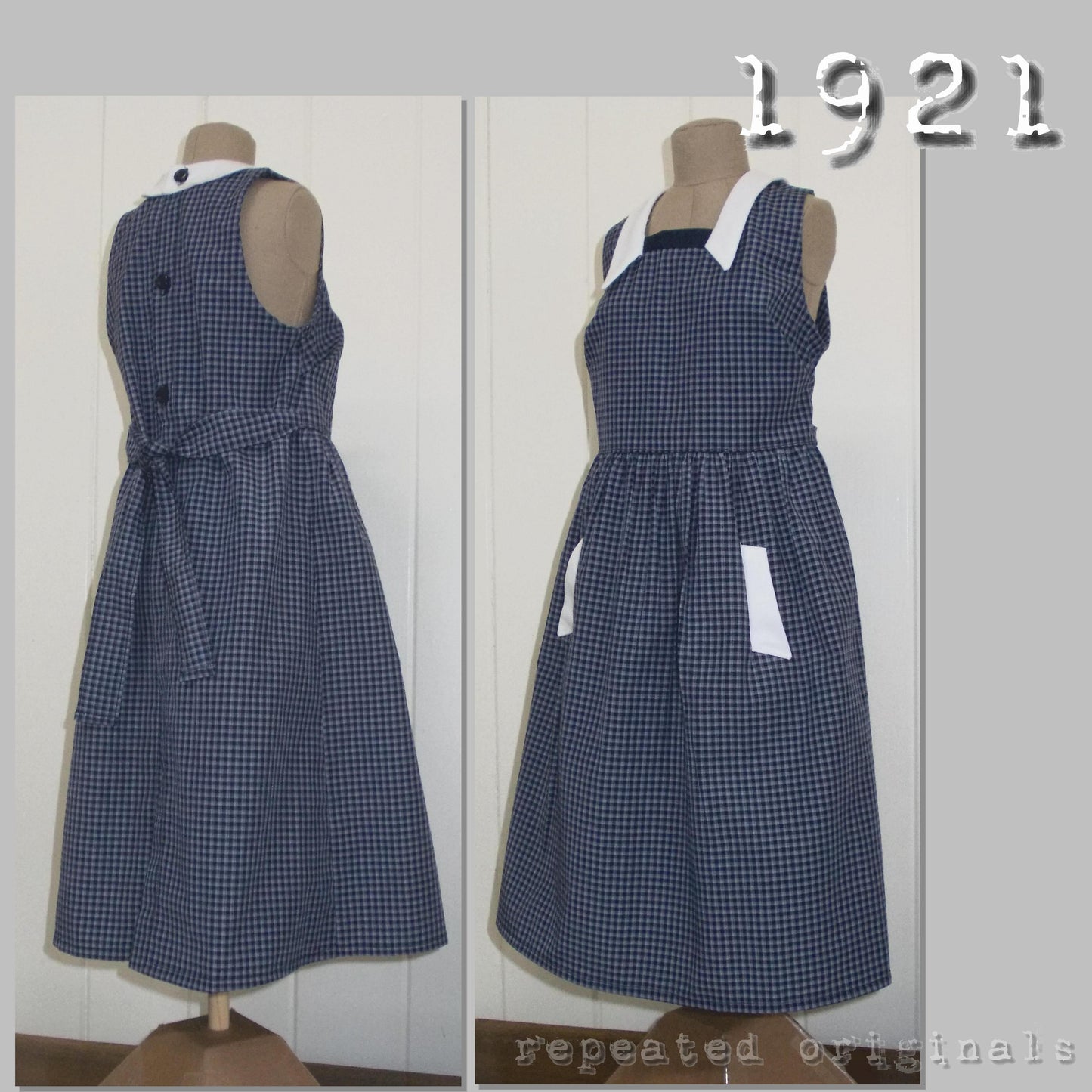 1921 Apron Sewing Pattern - INSTANT DOWNLOAD PDF