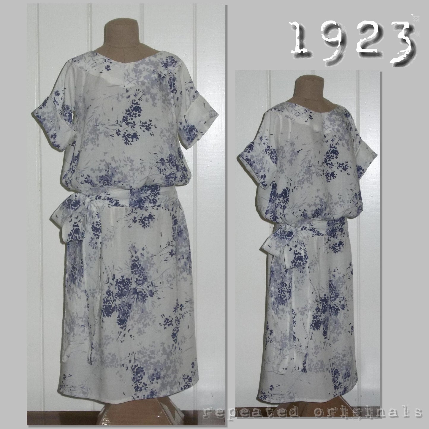 1923 Simple Suit or Dress Sewing Pattern - INSTANT DOWNLOAD PDF