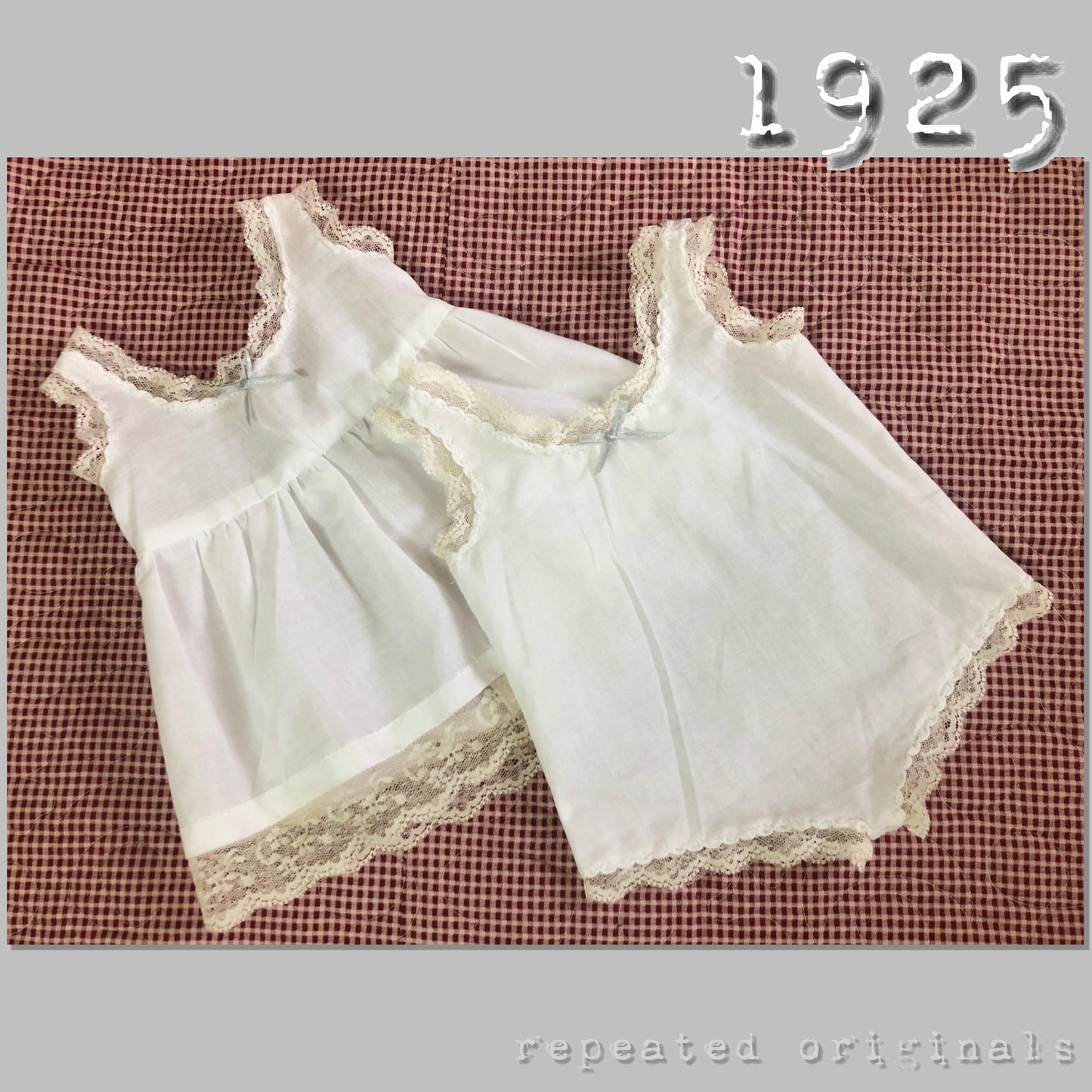 1925 Doll Dirndl Dress and Underwear Sewing Pattern - INSTANT DOWNLOAD PDF
