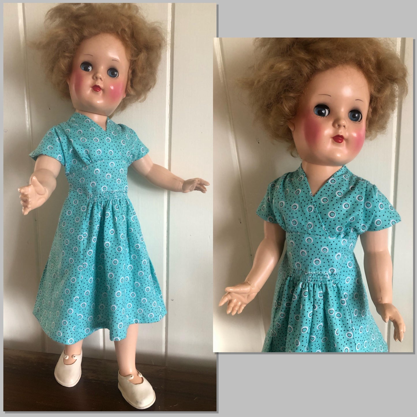 1953 Pedigree Elizabeth Dressmaking Doll Sewing Pattern - INSTANT DOWNLOAD PDF
