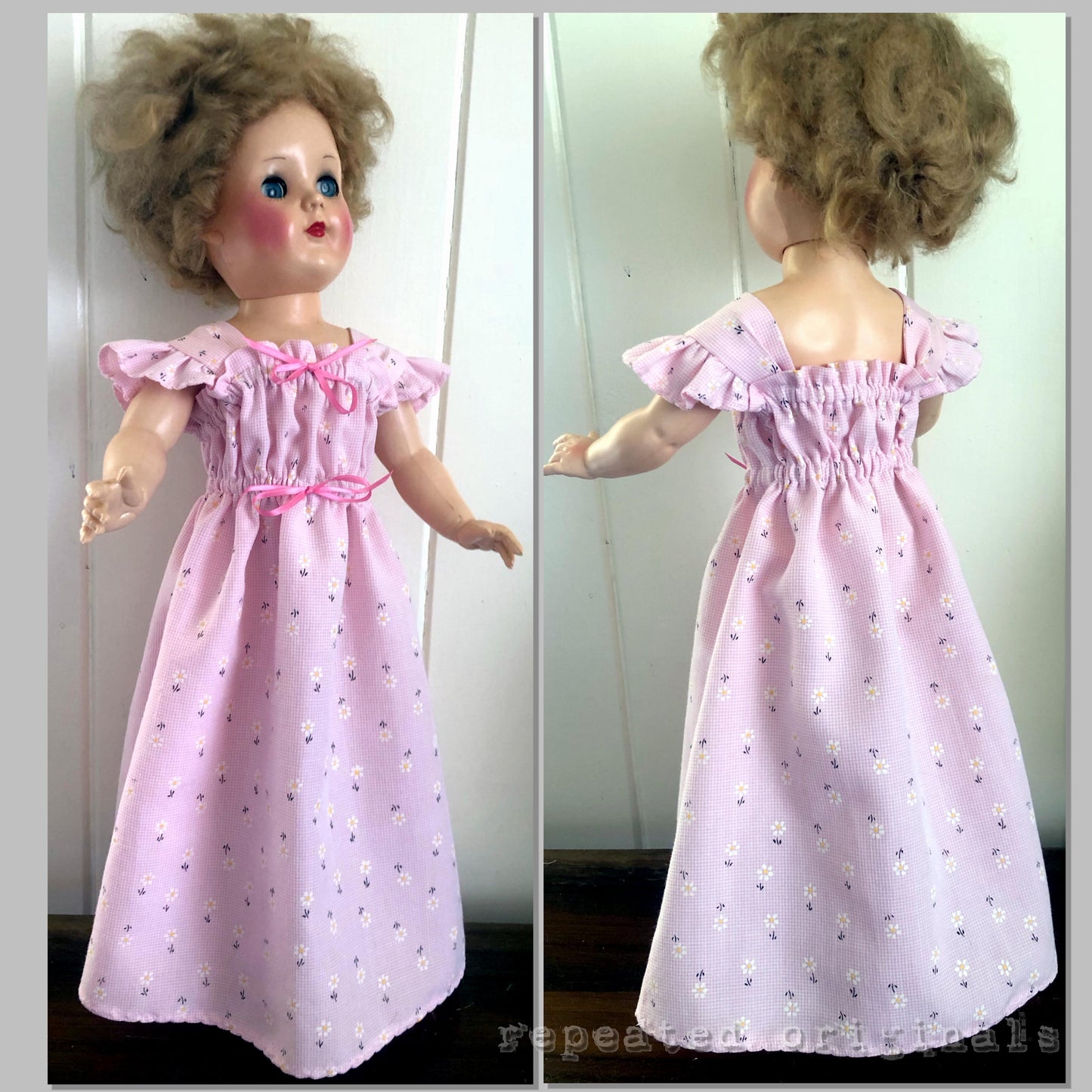 1953 Pedigree Elizabeth Dressmaking Doll Sewing Pattern - INSTANT DOWNLOAD PDF