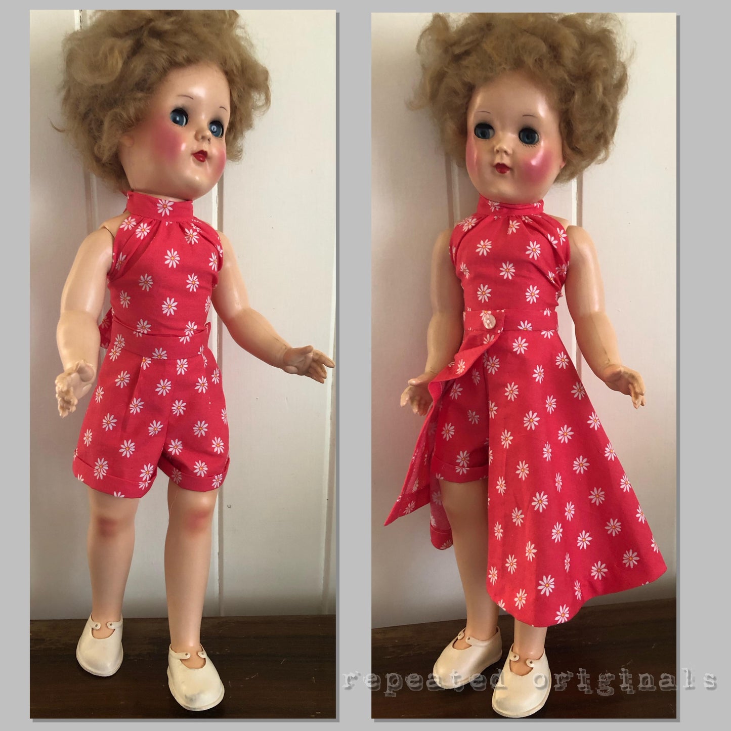 1953 Pedigree Elizabeth Dressmaking Doll Sewing Pattern - INSTANT DOWNLOAD PDF