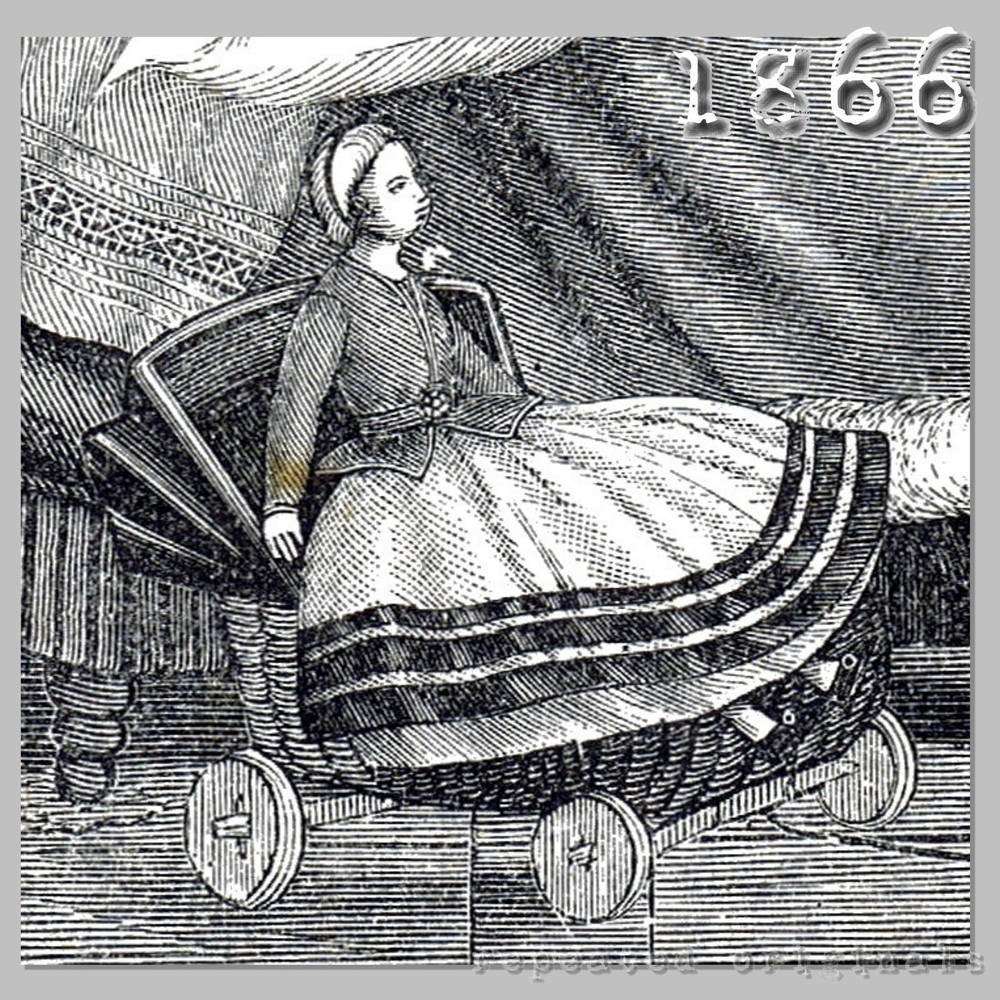 1866 Four Doll Costumes Sewing Pattern - INSTANT DOWNLOAD PDF