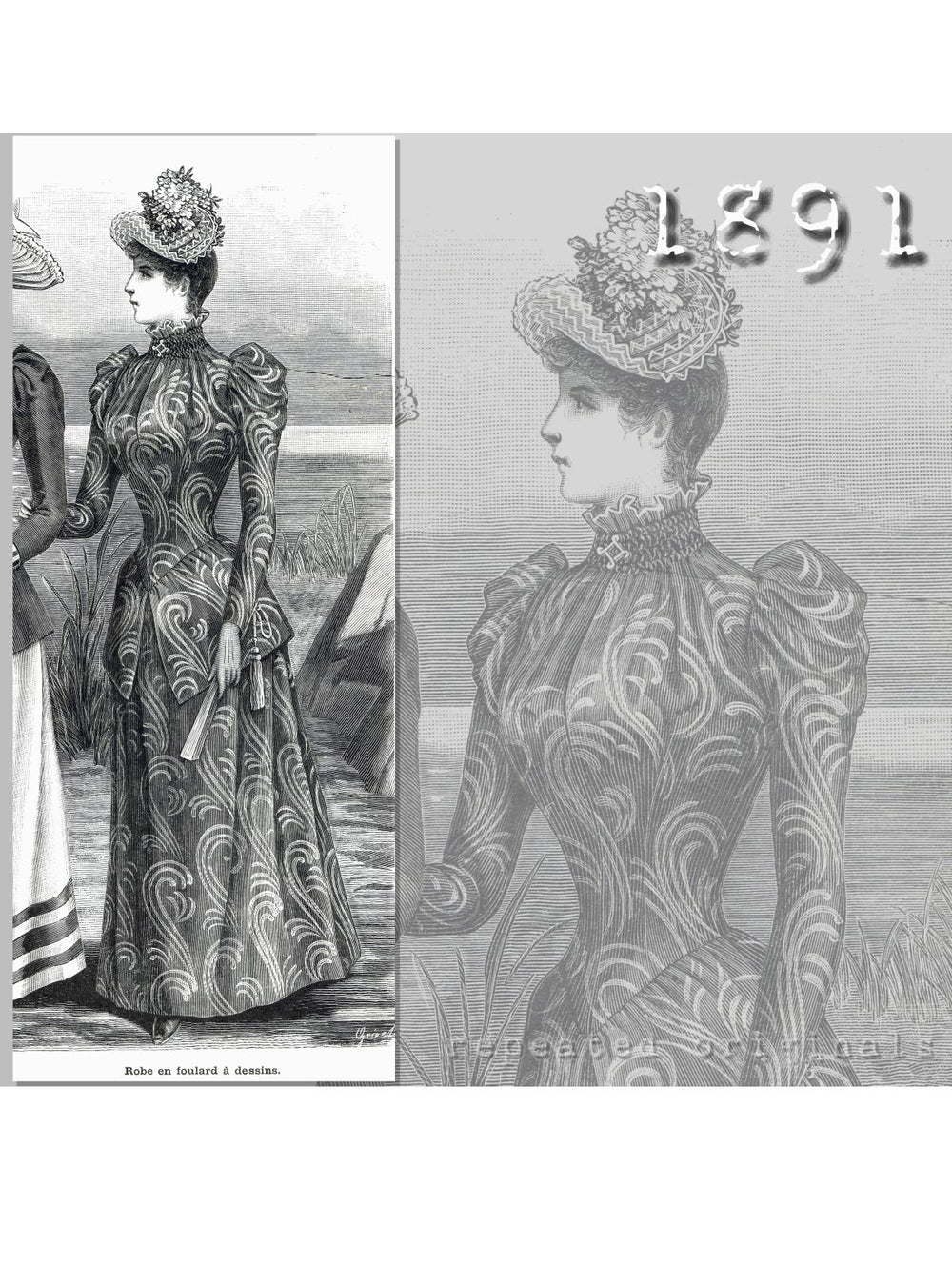 1890s Patterns – Repeated Originals