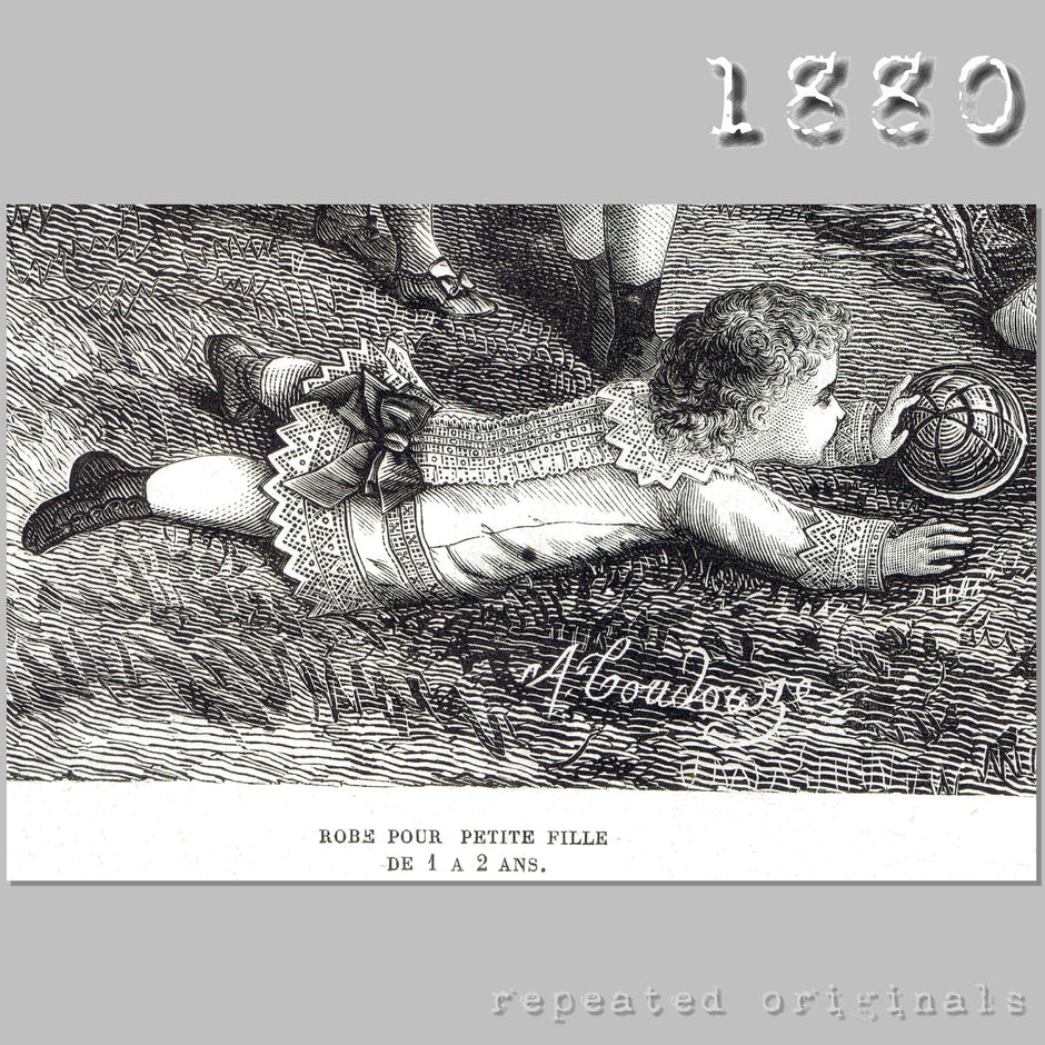 1880s PDF Patterns Repeated Originals