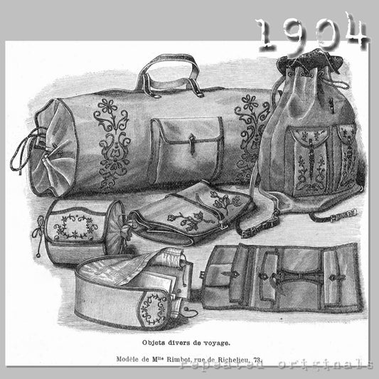 1900s Backpack 1900s Accessories – Repeated Originals