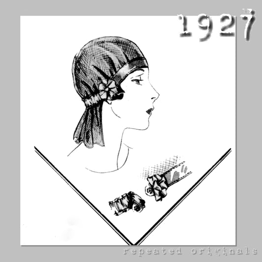 1927 Cook's Cap Sewing Pattern - INSTANT DOWNLOAD PDF