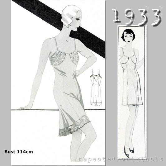 1933 Combinations Sewing Pattern - INSTANT DOWNLOAD PDF