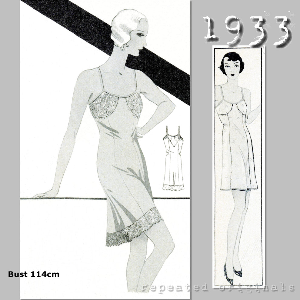 1933 Combinations Sewing Pattern - INSTANT DOWNLOAD PDF – Repeated ...