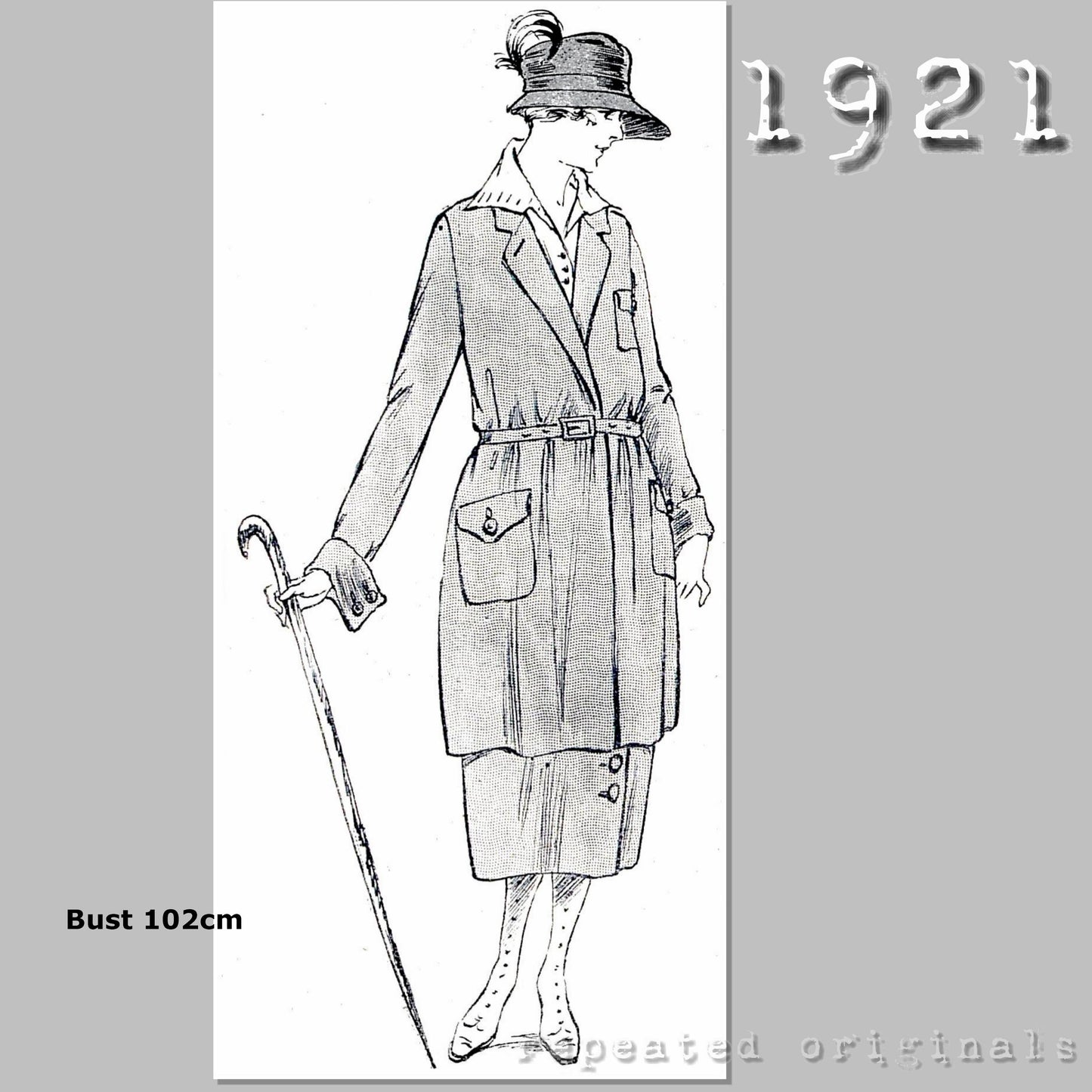 1921 Hiking Suit Sewing Pattern - INSTANT DOWNLOAD PDF